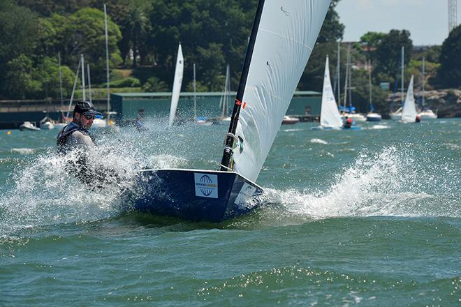 Brent Williams sailed well for South Australia - Henning Harders OK Dinghy Nationals 2017 © Bruce Kerridge